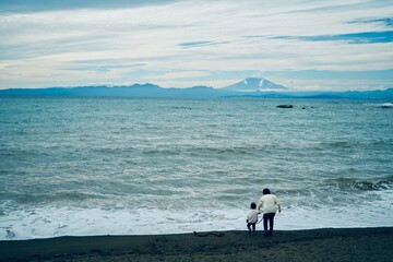 Mt Fuji Hayama park Hayama Kanagawa Japan November 2025