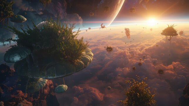 Canyon between dimensions with phasing parallel worlds