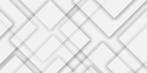 Modern geometrical dynamic and seamless abstract white background..Modern white and gray technology concept diamond triangle geometric background Suit for business, corporate institution presentation.