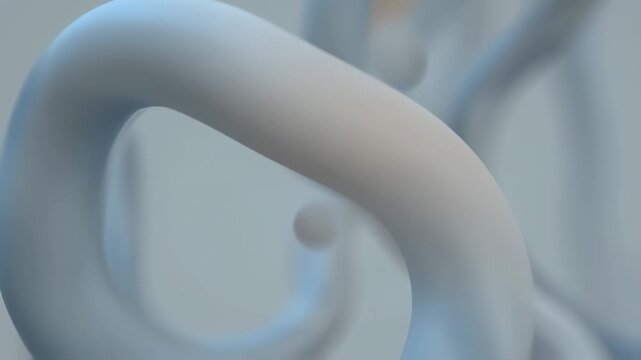 Abstract Flowing Shapes