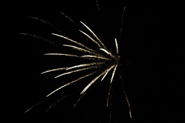 Fototapeta premium Firework at riverbank in Japan