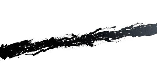 A black dashed squiggly line on a white background, abstract, design element