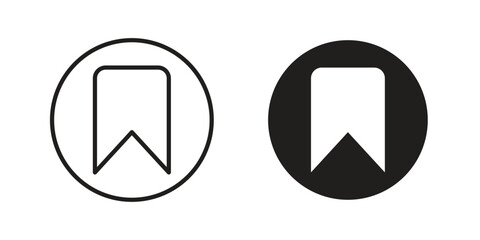 Save post icon silhouette vector designs. Editable Strokes
