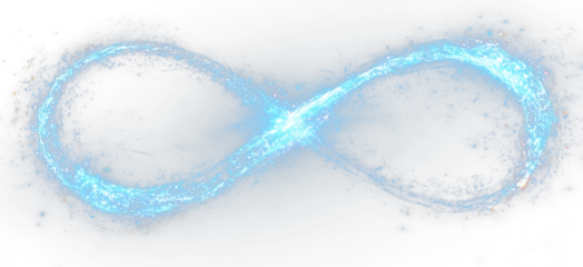 Variable Infinity symbol isolated PNG
