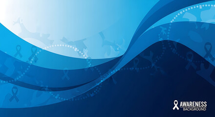 Illustration of Men's Health Awareness background