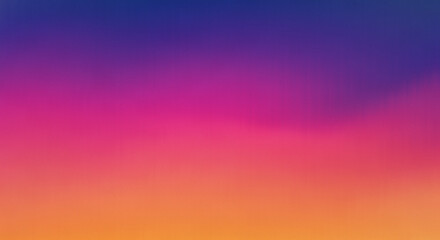 Vibrant pixelated gradient background with a smooth transition from deep blue to bright orange and pink