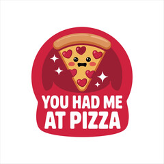 Delicious pizza isolated icon vector illustration design
