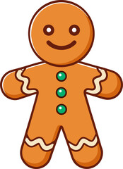 a cute small Christmas tree with ornaments and star on top, flat cartoon icon, no background.