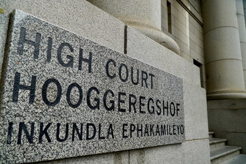 High court of South Africa in Cape Town