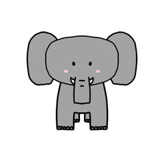 elephant cartoon illustration