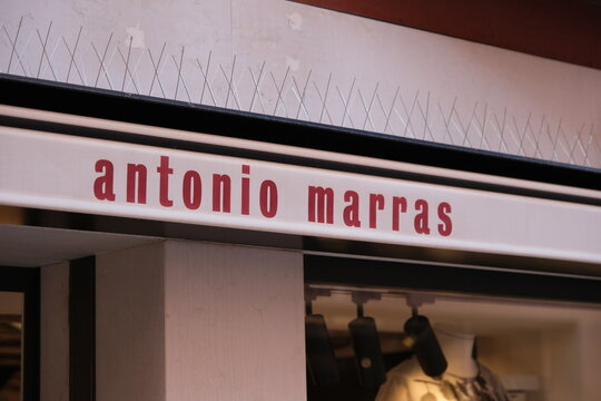 Venice,Italy-Sep.28th 2025: Antonio Marras brand logo store sign