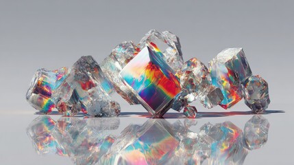 Abstract Colorful Geometric Cubes