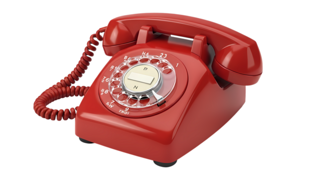 Iconic retro rotary telephone embodies vintage charm and nostalgic communication, perfect for adding a touch of classic style to your projects now