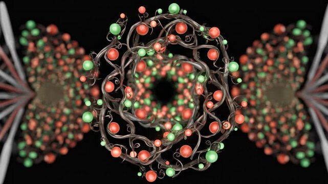 Kaleidoscopic Arrangement of Cutlery and Festive Lights.