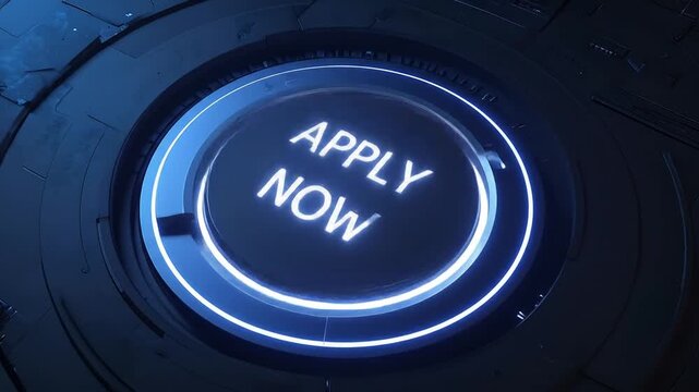 Applying with ease: A futuristic tech button to take action in the modern world