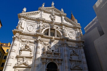 San Moisè church in Venice, Italy
