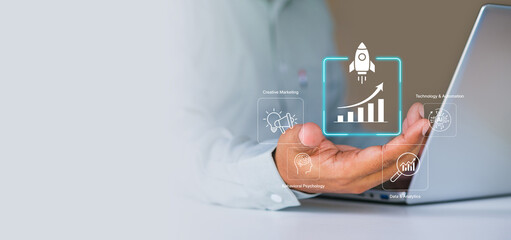 Growth Hacking Strategy and Digital Marketing Automation for Business Acceleration with Data...