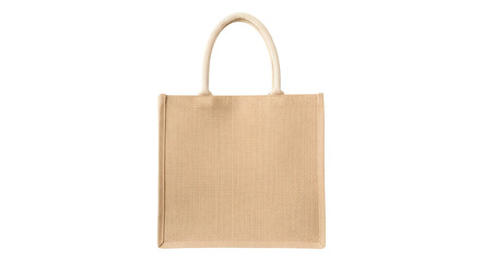Natural fiber reusable shopping tote bag displayed against a dark background