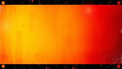 Obraz premium Distressed film border with scratches and dust, movie, old