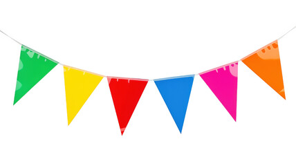 Colorful Party Flag Bunting Garland