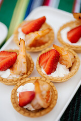 Authentic delicious Mexican outdoor snacks