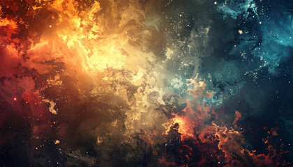 Naklejka premium Experiment with different color schemes and textures ai generated illustration 2