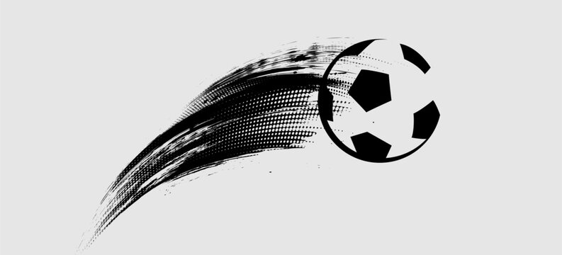 Soccer Ball Football Bounce Doodle Drawing Illustration Vector Icon