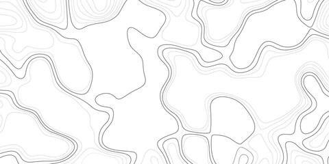 Topographic map background geographic line map with elevation assignments. Abstract Topographic background. Geographic line map. Vector illustration. 