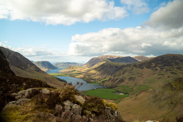 view from the mountain