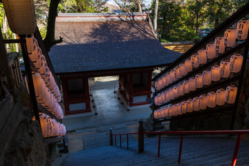 日本の風景・秋　岡山県岡山市　吉備津神社