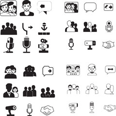 Business icons collection