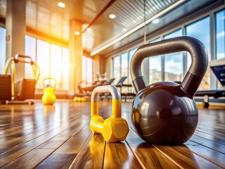 Strength Training Equipment: Kettlebell, Dumbbells & Gym Fitness