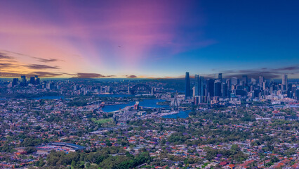 Wentworth Point a suburb in western Sydney newly built residential high rise apartments area on...