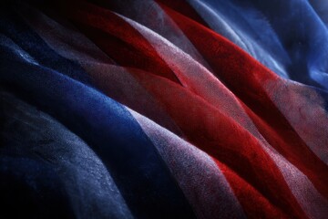 red, white and blue American Flag background Americana