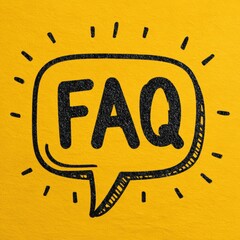 FAQ icon frequently asked questions