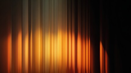Glowing orange glass gradient tones on a black backdrop. The composition features a smooth, shiny surface with a sense of motion and depth.