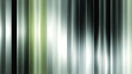 Glowing green glass gradient tones on a black backdrop. The composition features a smooth, shiny surface with a sense of motion and depth.