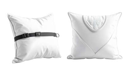 Collection of Two Comfortable Sleep Mask Designs isolated on transparent background