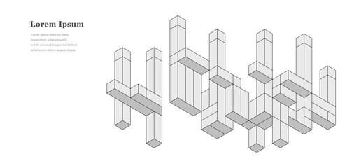 幾何学 抽象 建築 テクノロジー ビジネス 背景