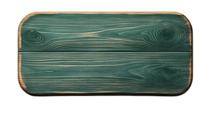 Rustic Green Wooden Surface with Natural Grain and Texture Detail