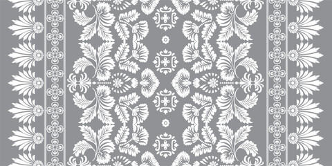 Ethnic Motifs Ikat floral paisley embroidery floral. ikat Saree Sarong oriental pattern traditional.Ikat embroidery style abstract embroidery design for texture,fabric,clothing,wrapping,decoration	
