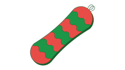 Festive Ornament: A colorful, patterned ornament for the holiday season, evoking a sense of warmth and cheer.