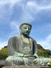 the great buddha in kamakura, japan