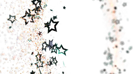 Elegant abstract background featuring bokeh effect and star shapes, ideal for various design projects. Perfect for creative backgrounds, present