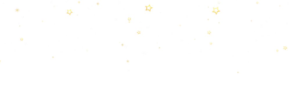 Sparkling gold stars on white. Perfect for festive designs, backgrounds, and more.