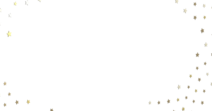 Falling Christmas Star Show: Mesmeric 3D Illustration Depicting Falling Holiday Stargazing Spectacle