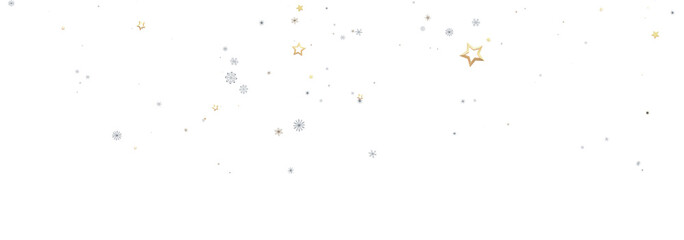 Beautiful background with gold and silver stars and sparkles. Perfect for holidays and celebrations.