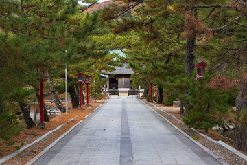 日本の風景・秋　岡山県岡山市　吉備津彦神社