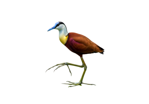 jacana with transparent PNG background