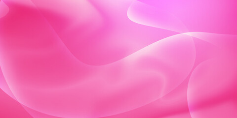 Fototapeta premium Illustration in the style of wave-shaped patterns with red pink gradient for online work and presentations